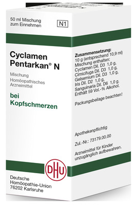 CYCLAMEN PENTARKAN N Dilution 50 ml Mischung