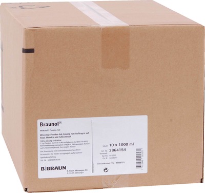 BRAUNOL Schleimhautantiseptikum 10X1000 ml Lösung