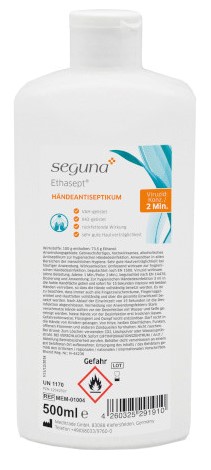 SEGUNA Hygiene Ethasept Händeantiseptikum 500 ml Flaschen