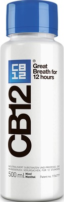 CB12 MUNDSPÜLUNG MINZGESCHMACK, ALKOHOLFREI 500 ml Spüllösung