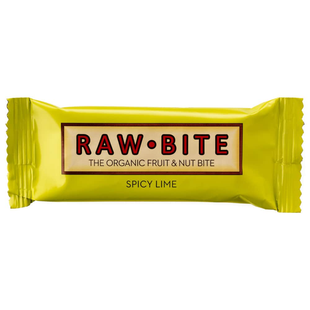 Raw Bite Bio Riegel Spicy Lime 12er Pack 12X50 g