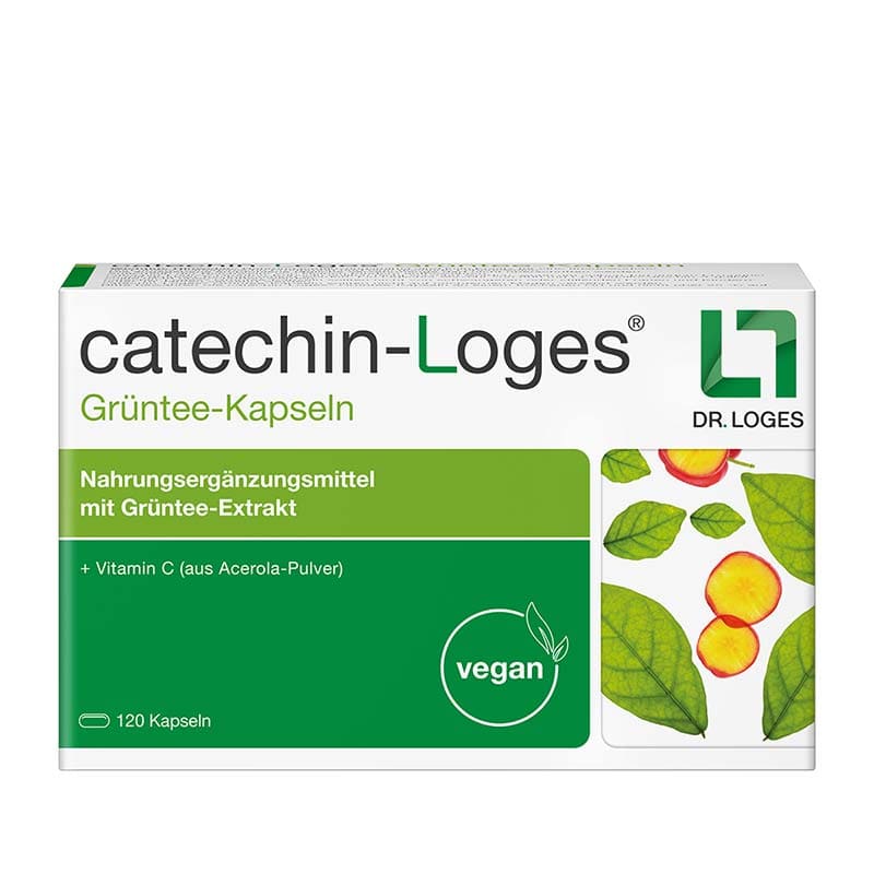 catechin-Loges Grüntee-Kapseln 120 St Kapseln