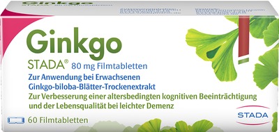 Ginkgo STADA 80mg 60 St Filmtabletten