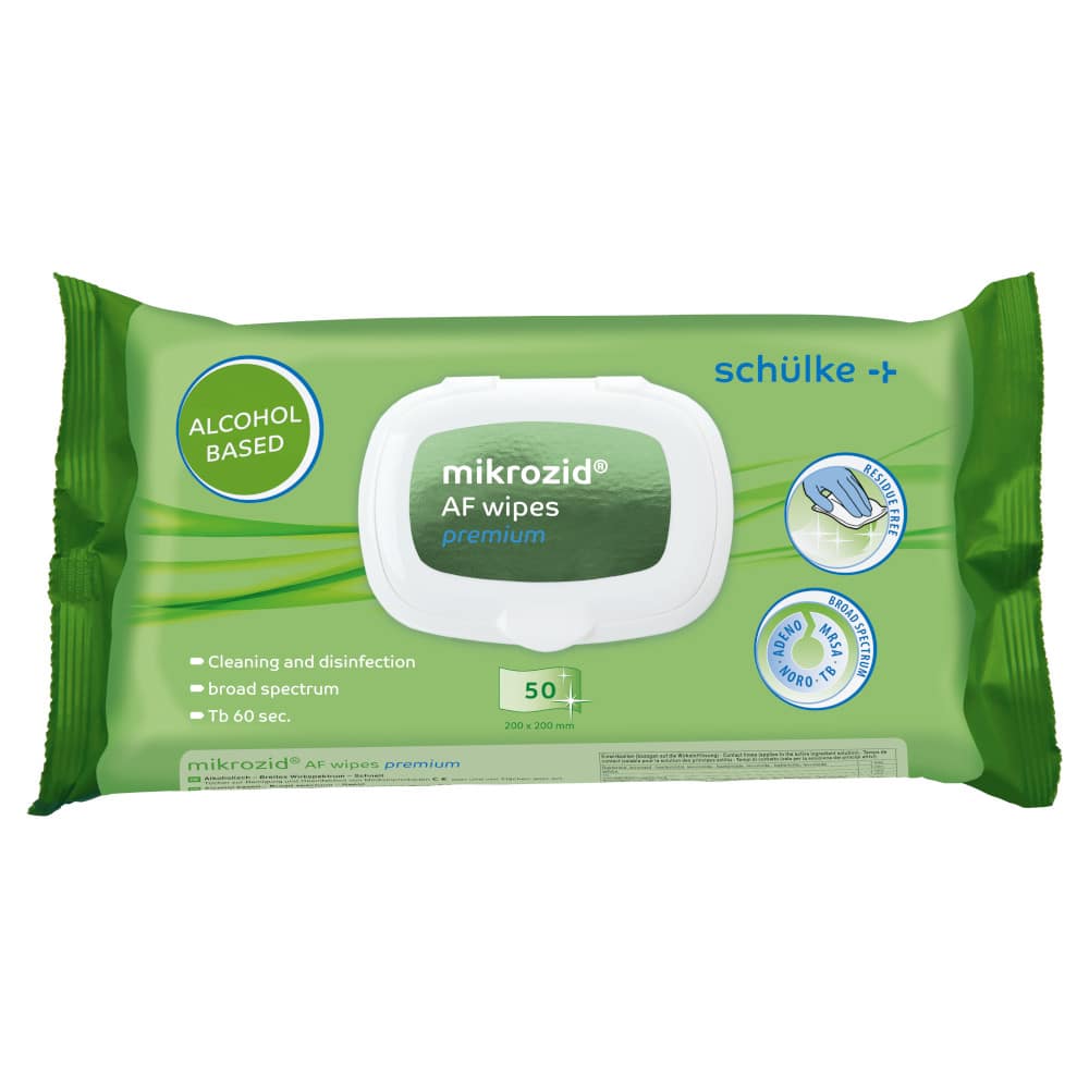 MIKROZID AF wipes premium 50 St Tücher