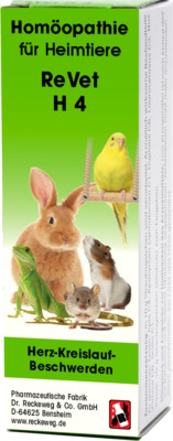 ReVet H 4 Globuli für Heimtiere 10 g Globuli