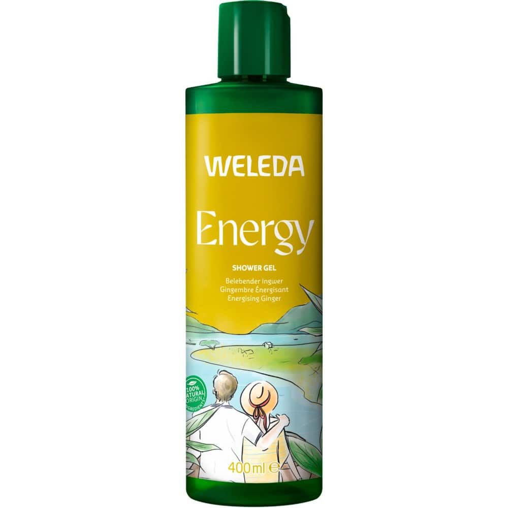 WELEDA Energy SHOWER GEL Ingwer 400 ml Duschgel