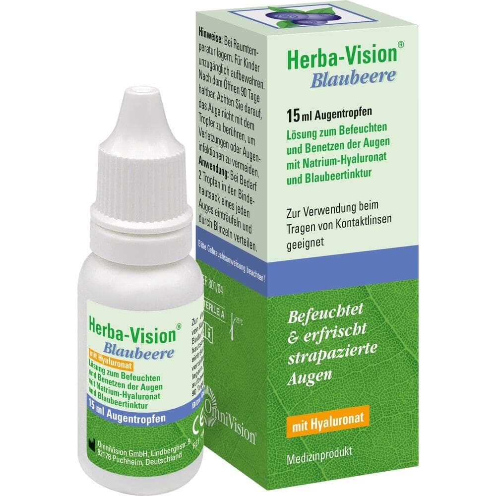 HERBA-VISION Blaubeere Augentropfen 15 ml Augentropfen