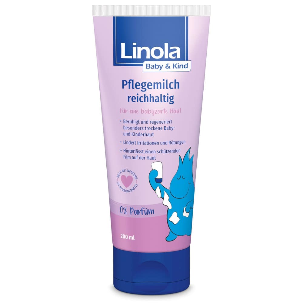 Linola Baby & Kind Pflegemilch reichhaltig 200 ml Lotion