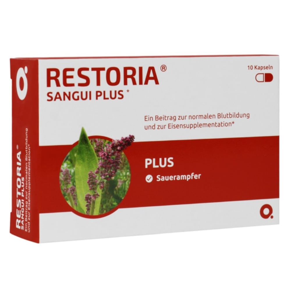 RESTORIA SANGUI PLUS 10 St Kapseln