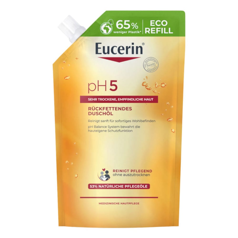 Eucerin pH5 Rückfettendes Duschöl Nachfüllpack  400 ml Duschgel