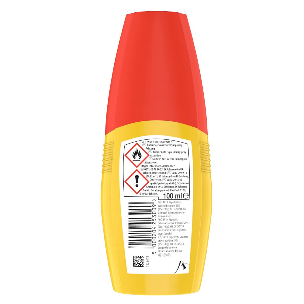 Autan Zeckenschutz Pumpspray 100 ml Spray
