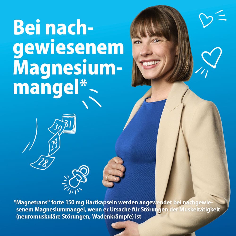 Magnetrans forte 150 mg  100 St Hartkapseln