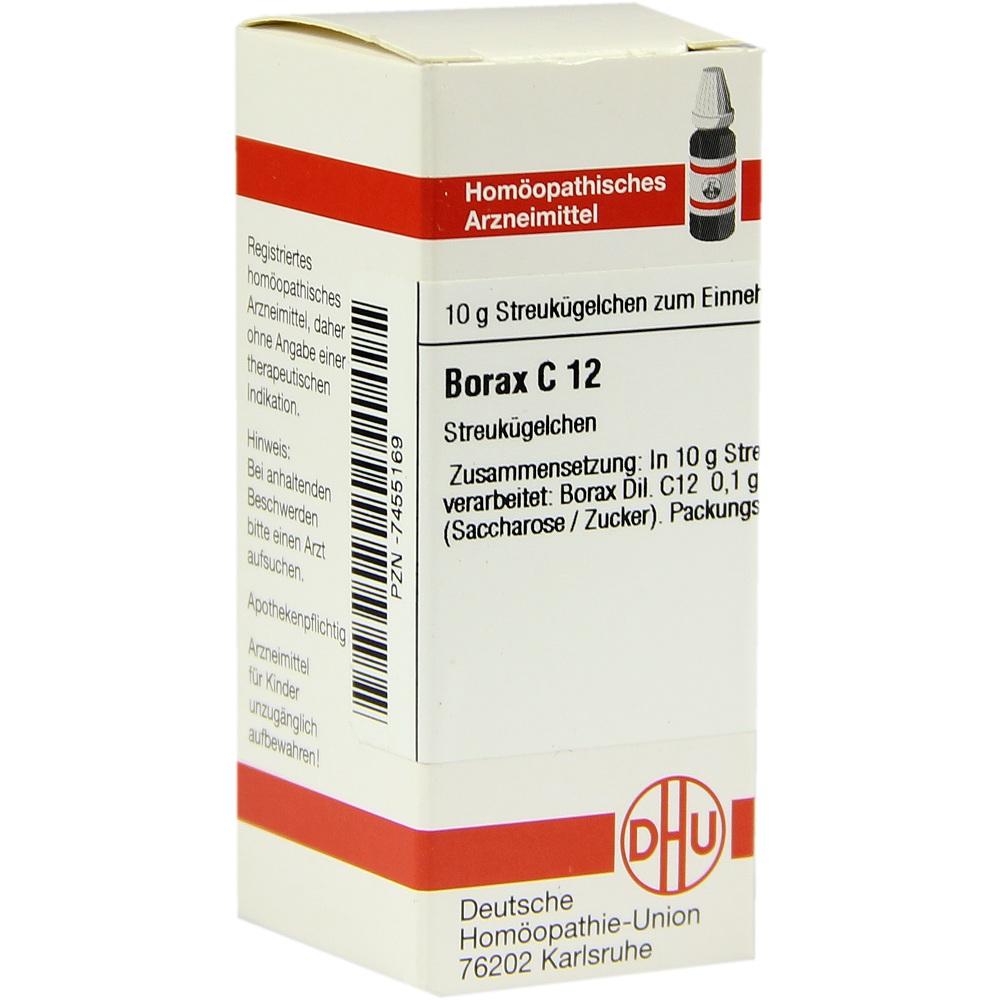 BORAX C 12 Globuli 10 g Globuli