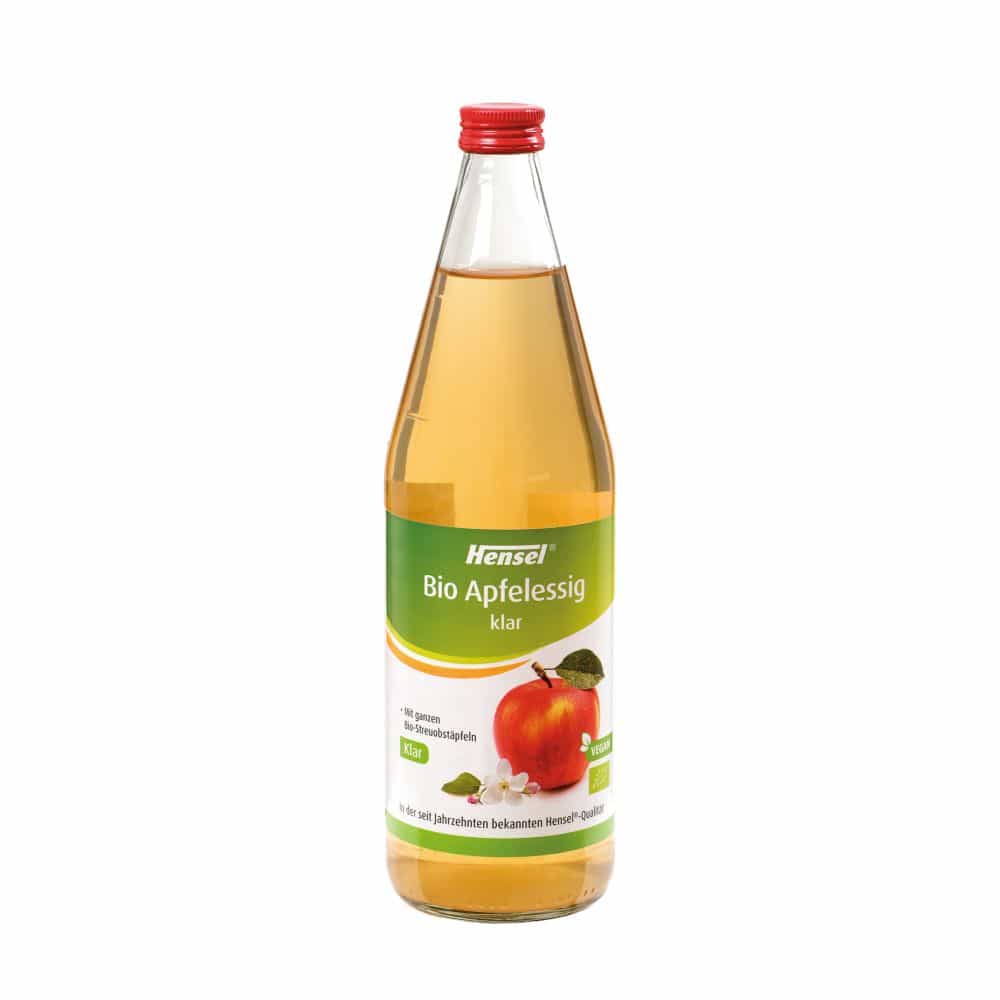 HENSEL Apfelessig klar Bio 750 ml Flüssigkeit