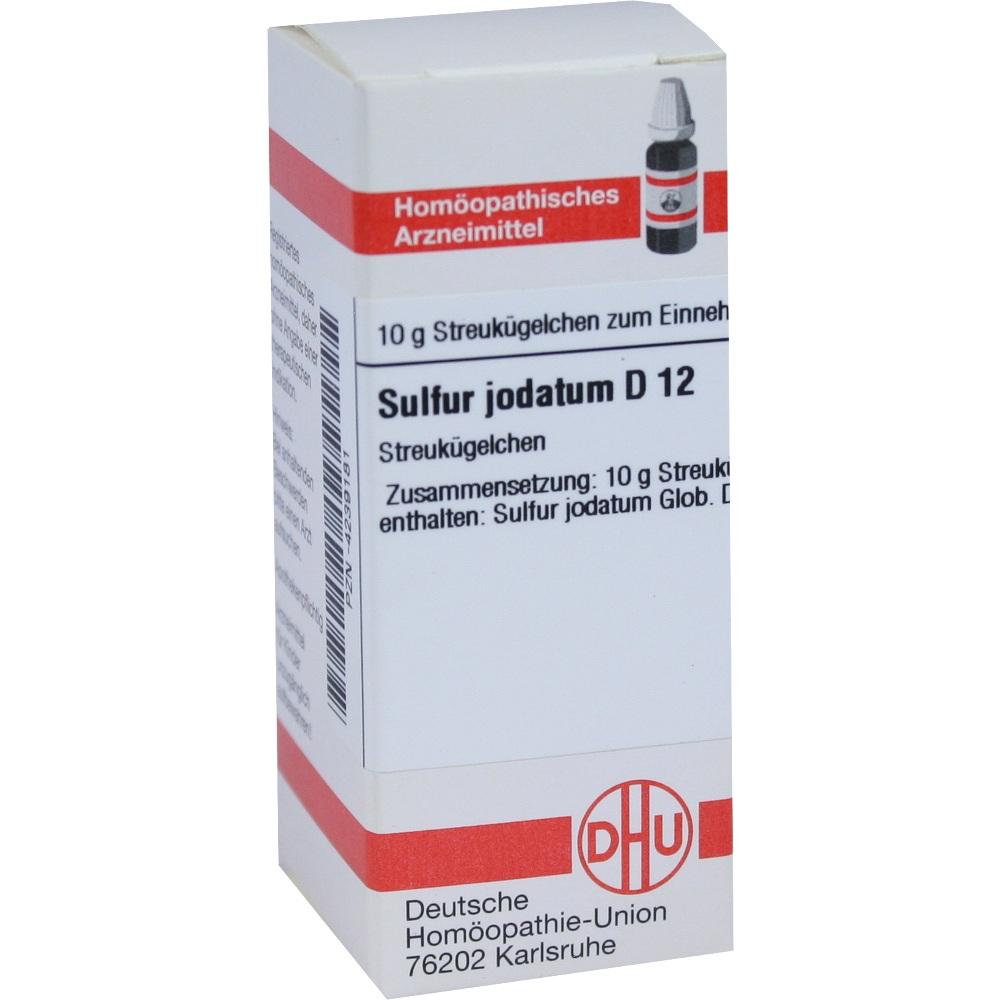SULFUR JODATUM D 12 Globuli 10 g Globuli