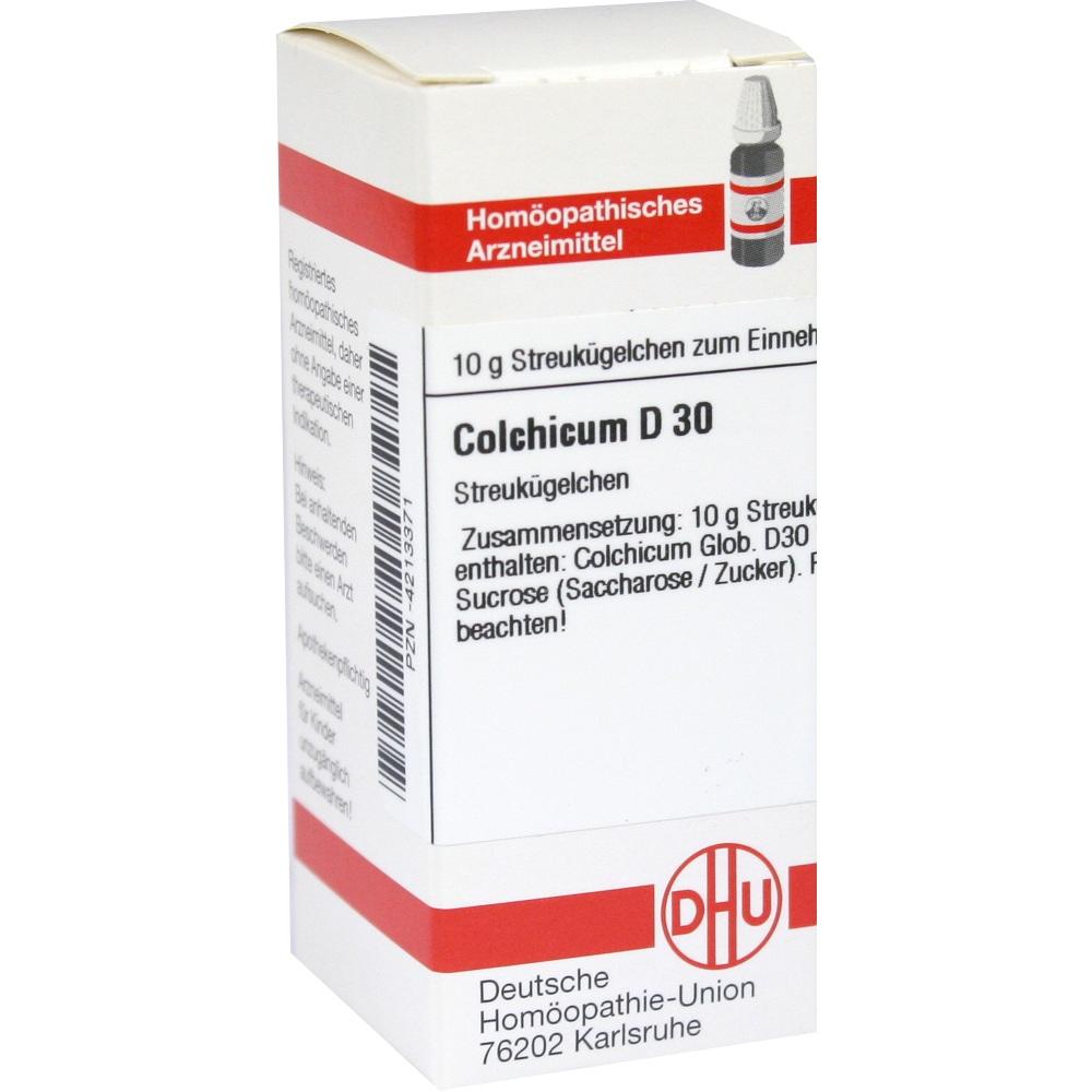 COLCHICUM D 30 Globuli 10 g Globuli