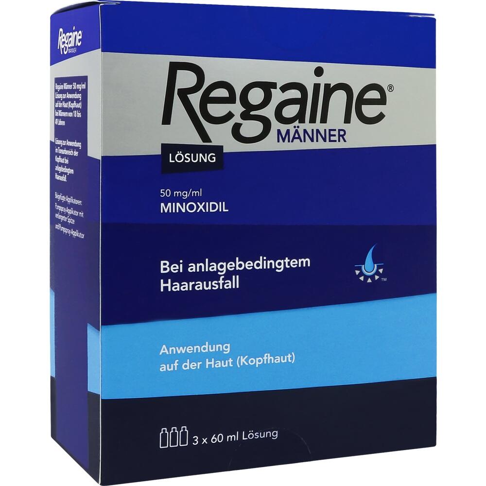 Regaine MÄNNER Lösung (3 Monats Packung) bei erblich bedingtem Haarausfall