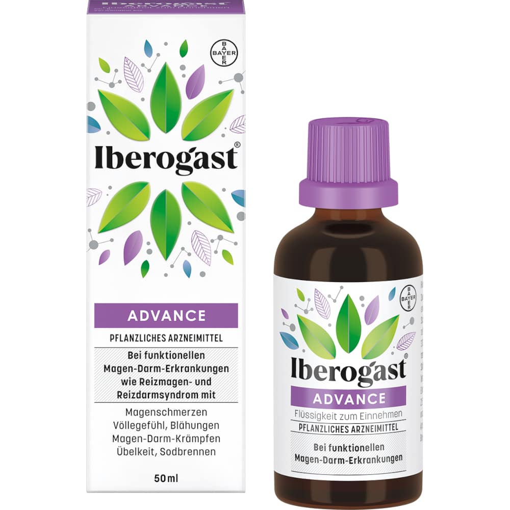 Iberogast ADVANCE 50 ml Flüssigkeit zum Einnehmen