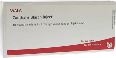 WALA Cantharis blasen inject Ampullen 10X1 ml Ampullen