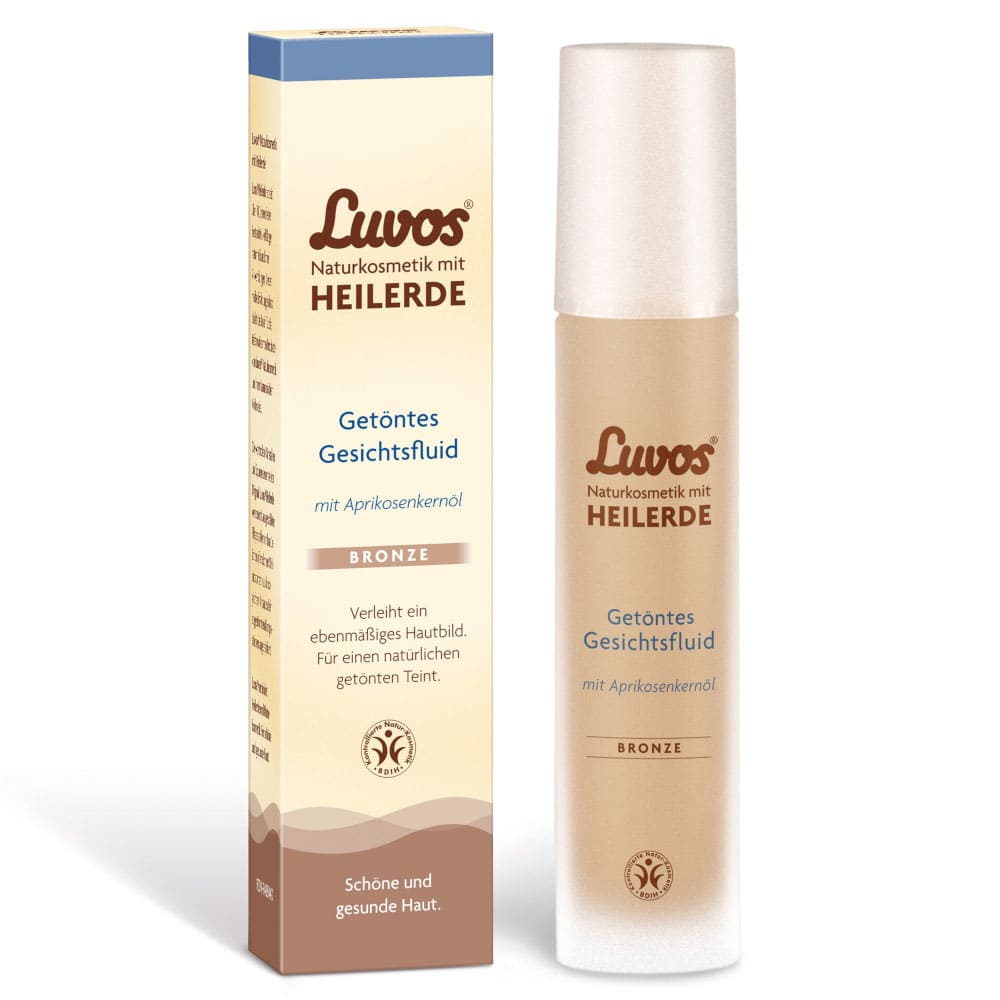 Luvos HEILERDE Getöntes Gesichtsfluid Bronze 50 ml Emulsion