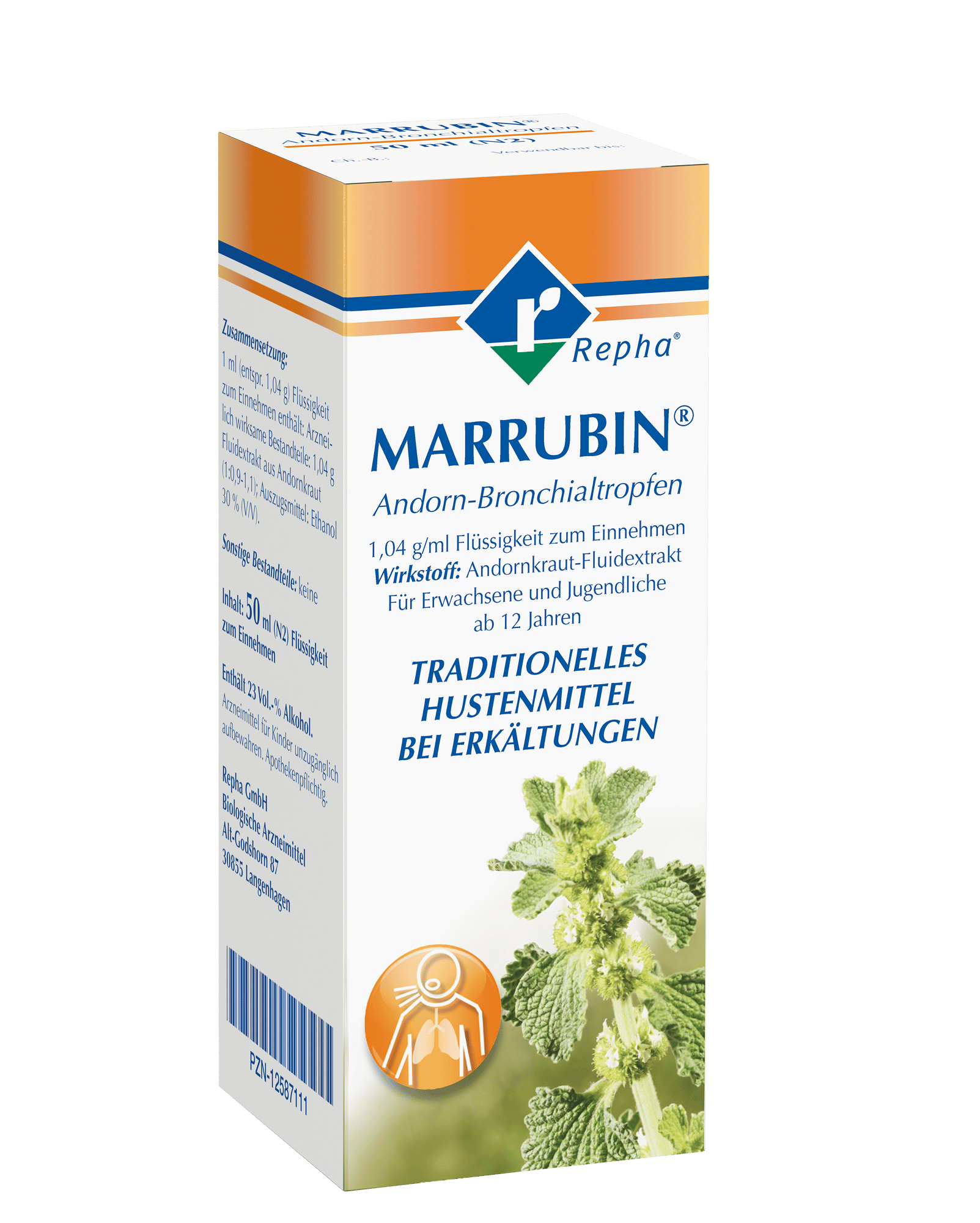 MARRUBIN Andorn-Bronchialtropfen 50 ml Tropfen
