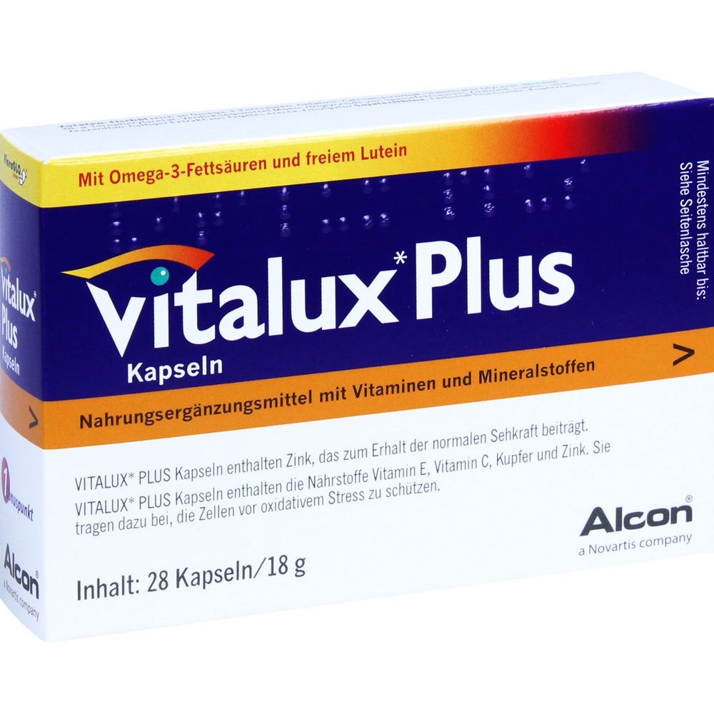 vitalux Plus Lutein und Omega 3  28 St Kapseln
