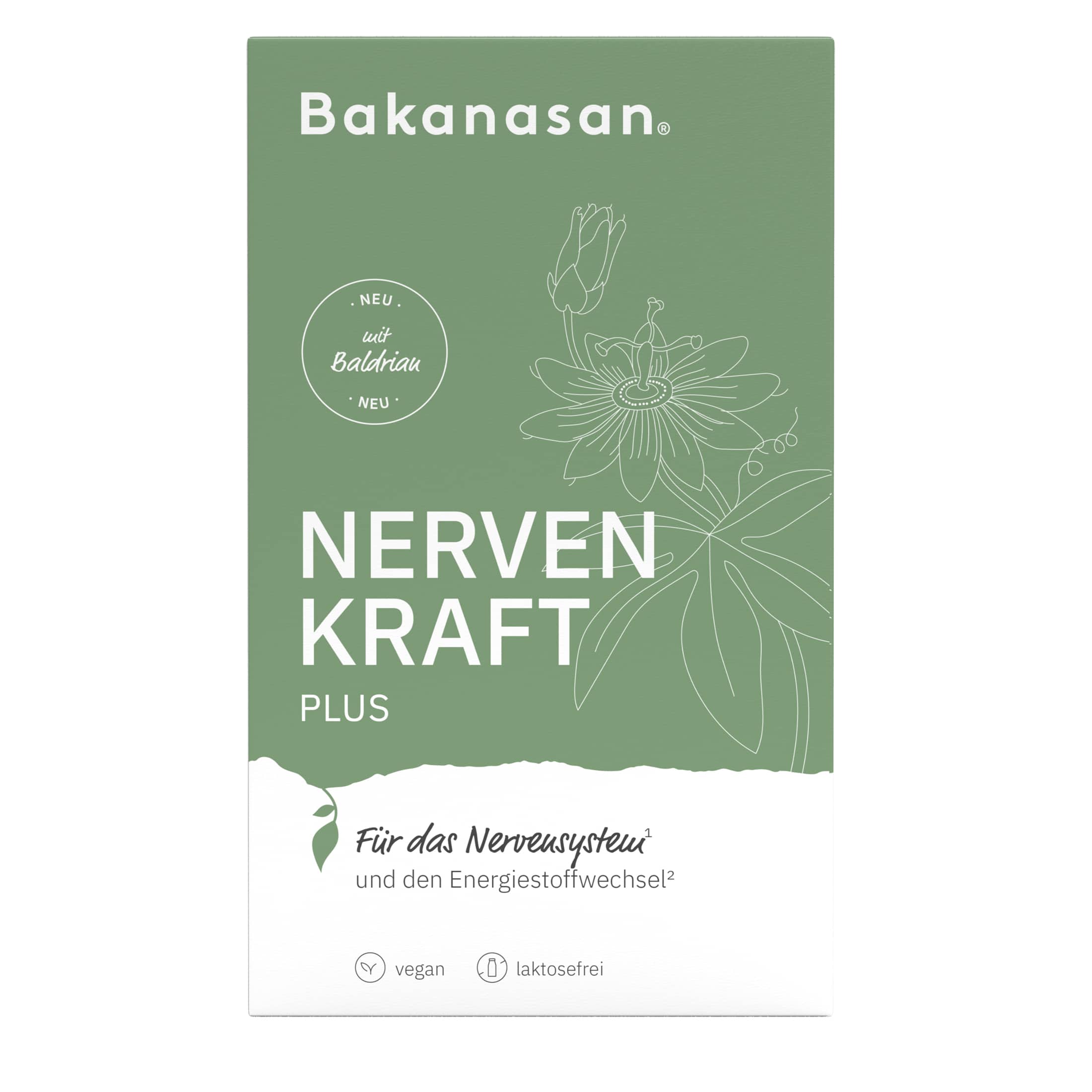 Bakanasan NERVENKRAFT PLUS 60 St Kapseln
