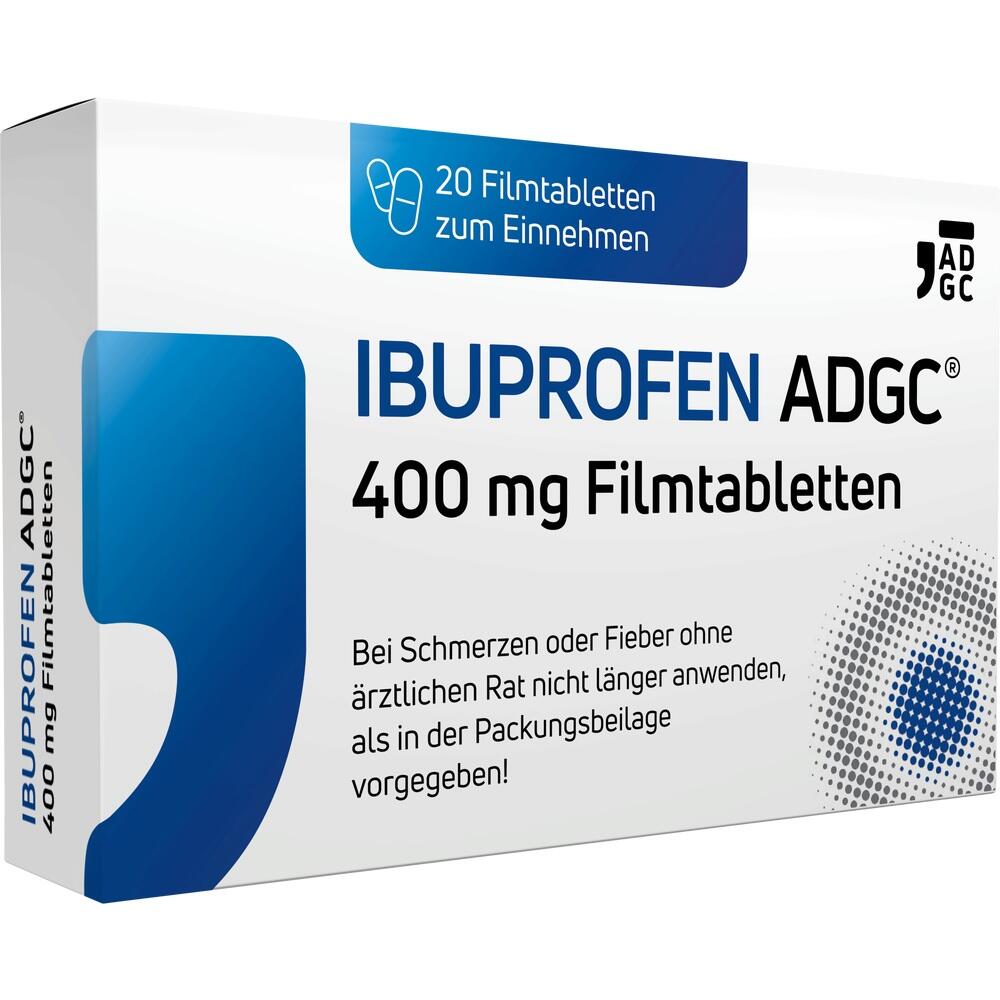 IBUPROFEN ADGC 400 mg  20 St Filmtabletten