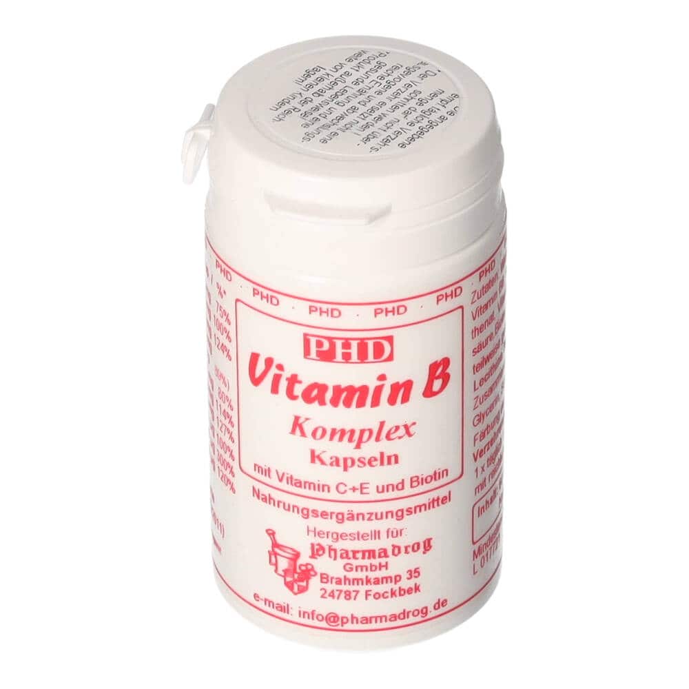 Vitamin B Komplex mit Vitamin C+E Und Biotin Kapseln 60 St Kapseln