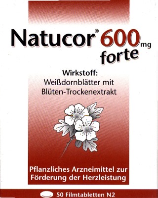 Natucor 600mg forte 50 St Filmtabletten
