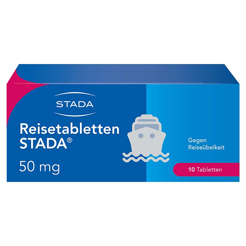 Reisetabletten STADA 50 mg 10 St Tabletten