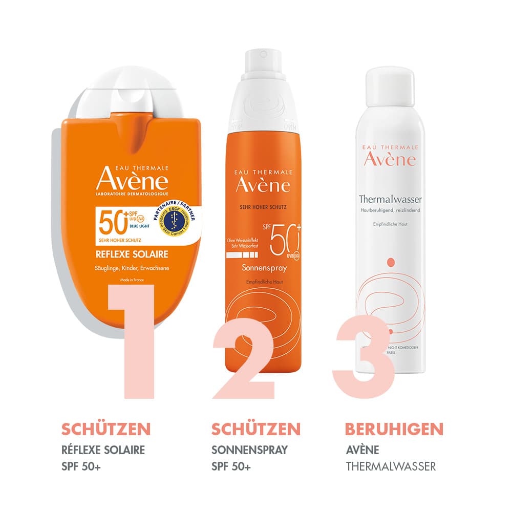 Avène REFLEXE SOLAIRE SPF 50+ + 3 € sparen* 30 ml Emulsion