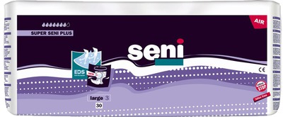 SUPER SENI Plus Gr.3 L Inkontinenzhose Nacht f.E. 30 St