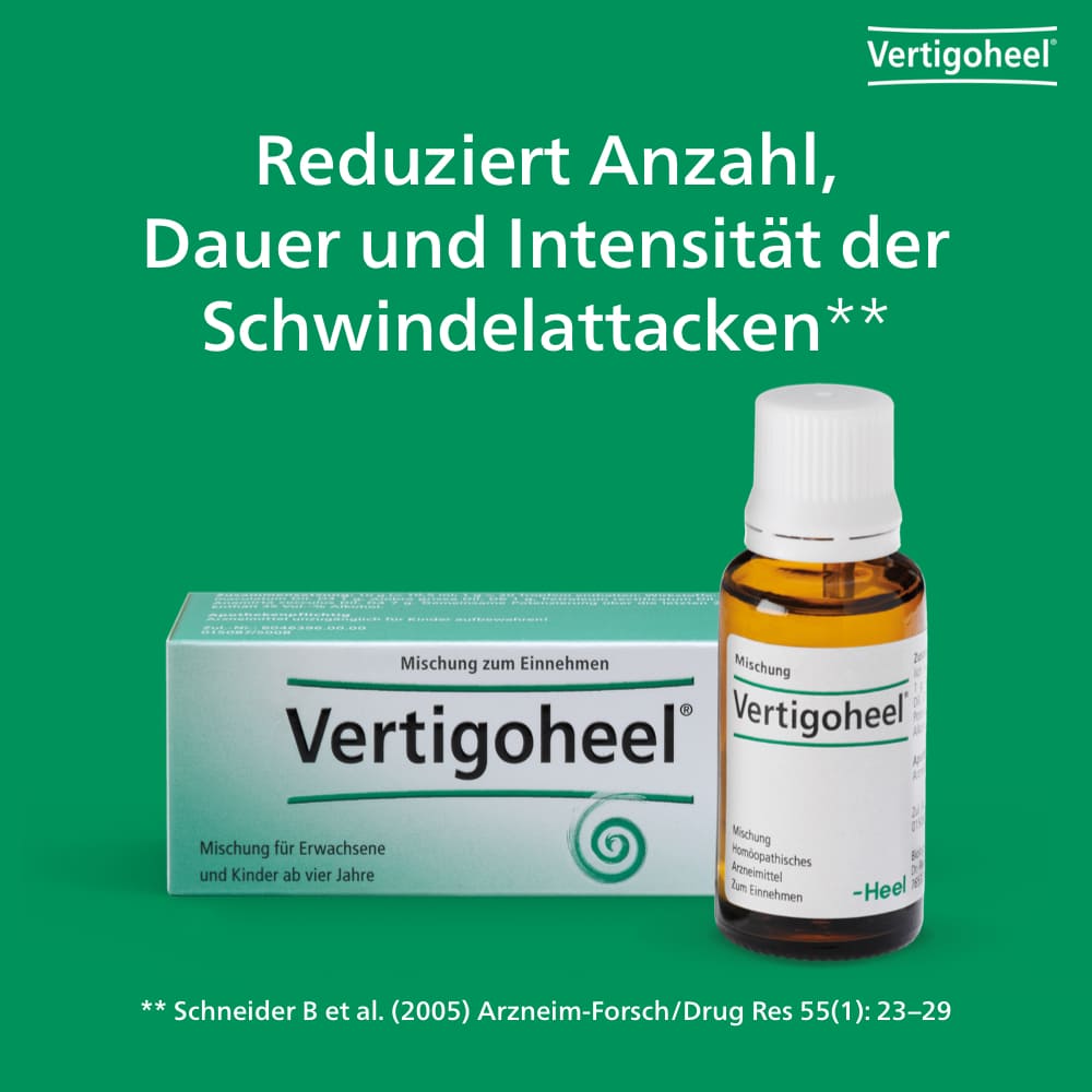 Vertigoheel bei Schwindelzuständen 100 ml Tropfen