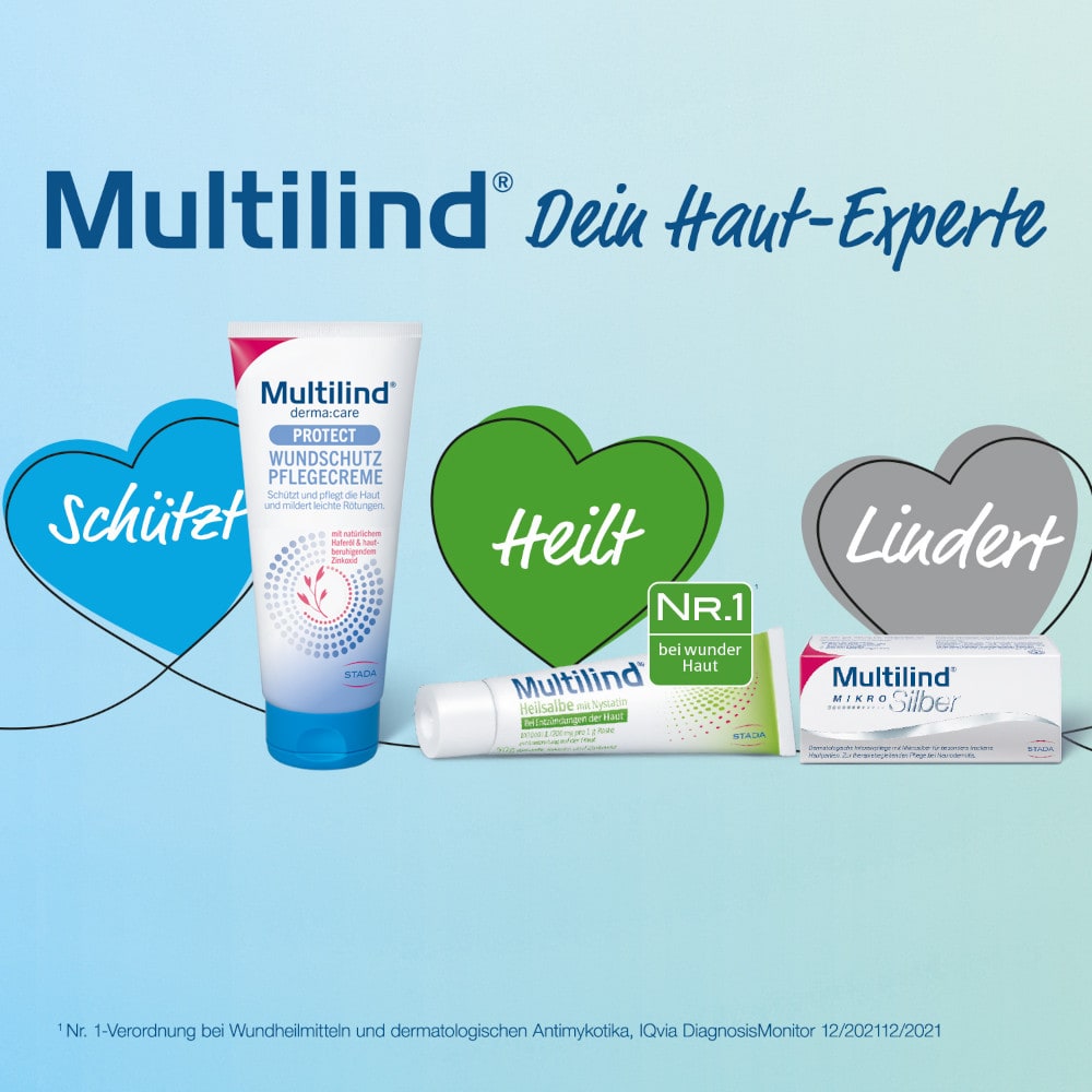 Multilind DermaCare Protect WUNDSCHUTZ-PFLEGECREME 200 ml Creme