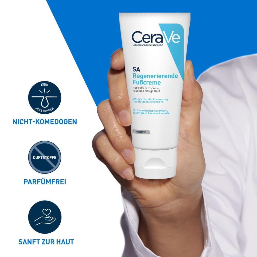 CeraVe SA Regenerierende Fußcreme 88 ml Creme