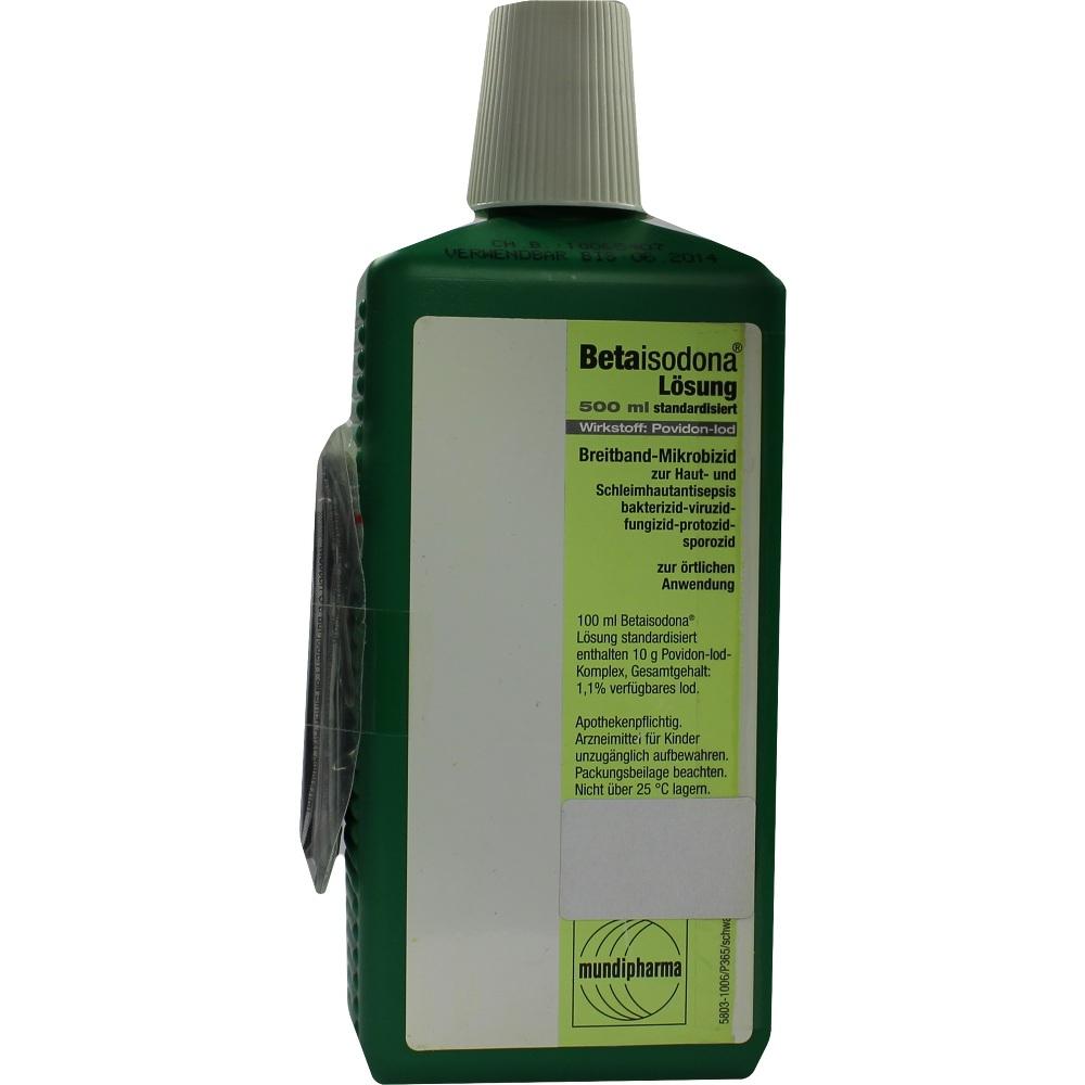 BETAISODONA Lösung 500 ml Lösung