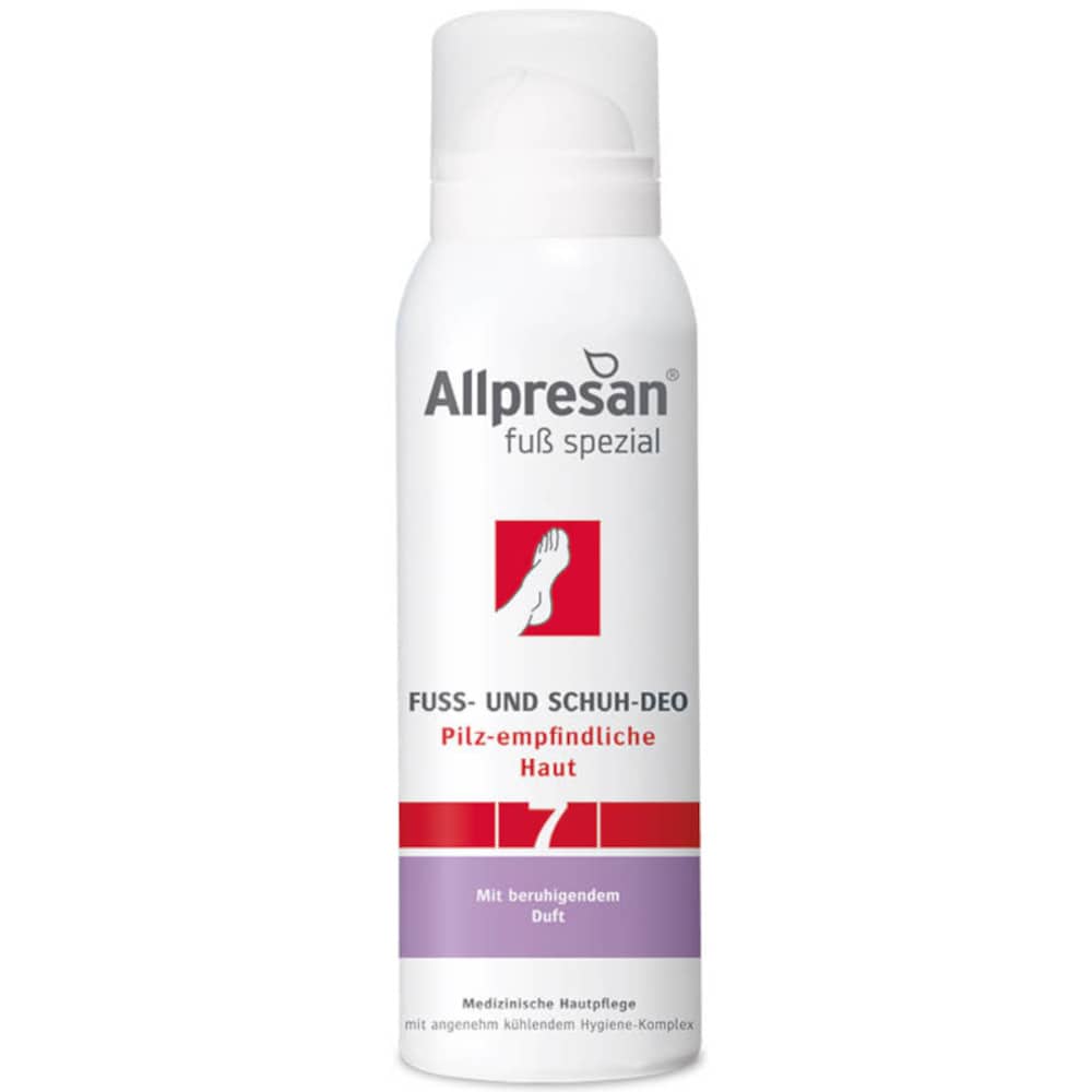 Allpresan fuß spezial Nr. 7 FUSS- UND SCHUH-DEO 125 ml Spray