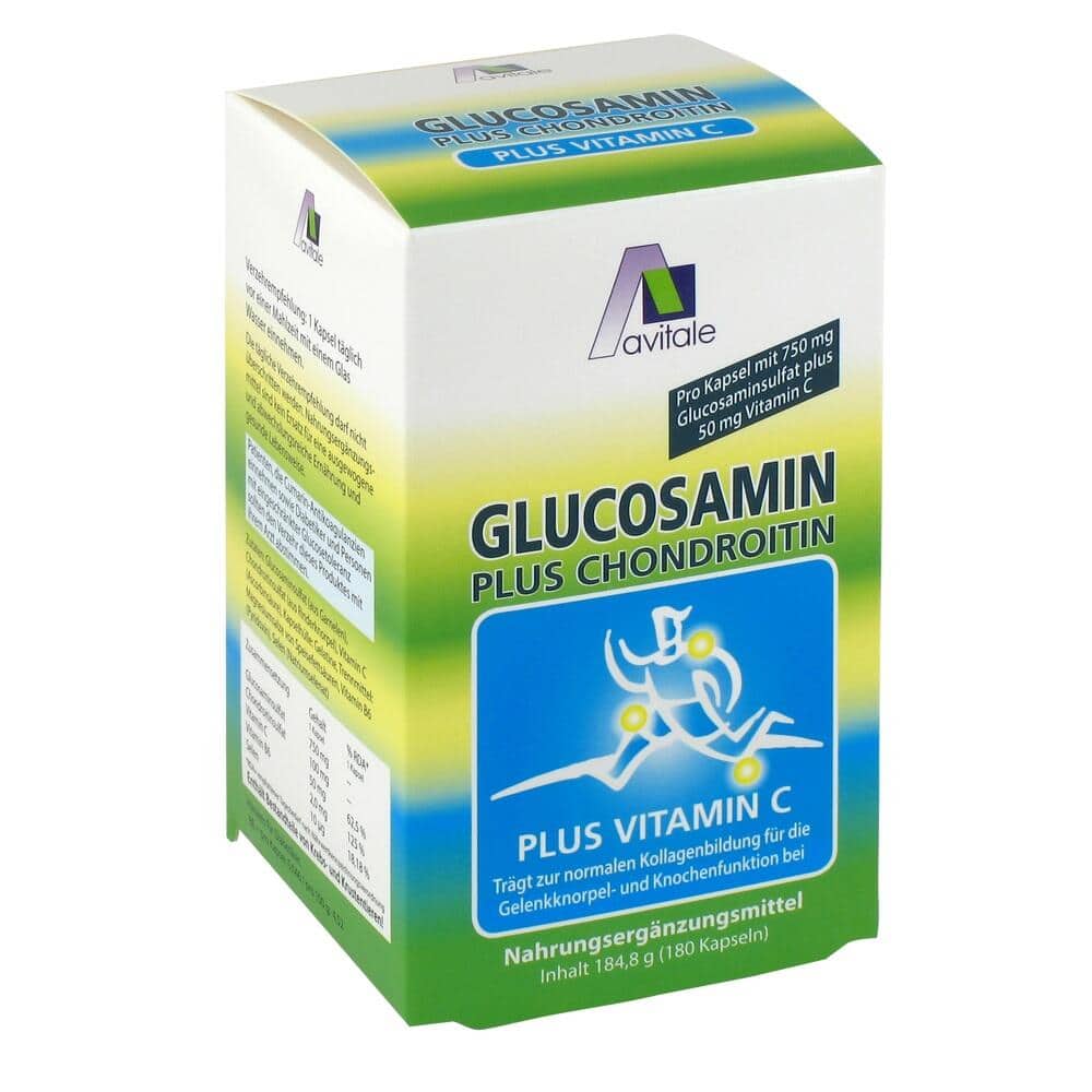 Avitale GLUCOSAMIN PLUS CHONDROITIN 180 St Kapseln