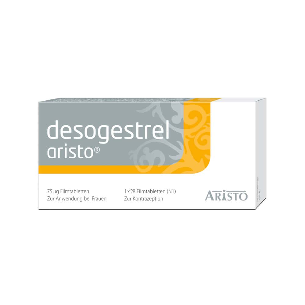 DESOGESTREL Aristo 75 µg Filmtabletten 6X28 St Filmtabletten