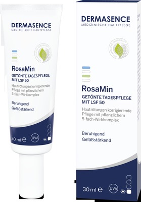 DERMASENCE RosaMin GETÖNTE TAGESPFLEGE LSF 50 30 ml Creme