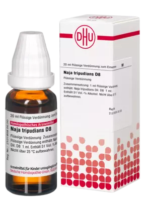 NAJA TRIPUDIANS D 8 Dilution 20 ml Dilution