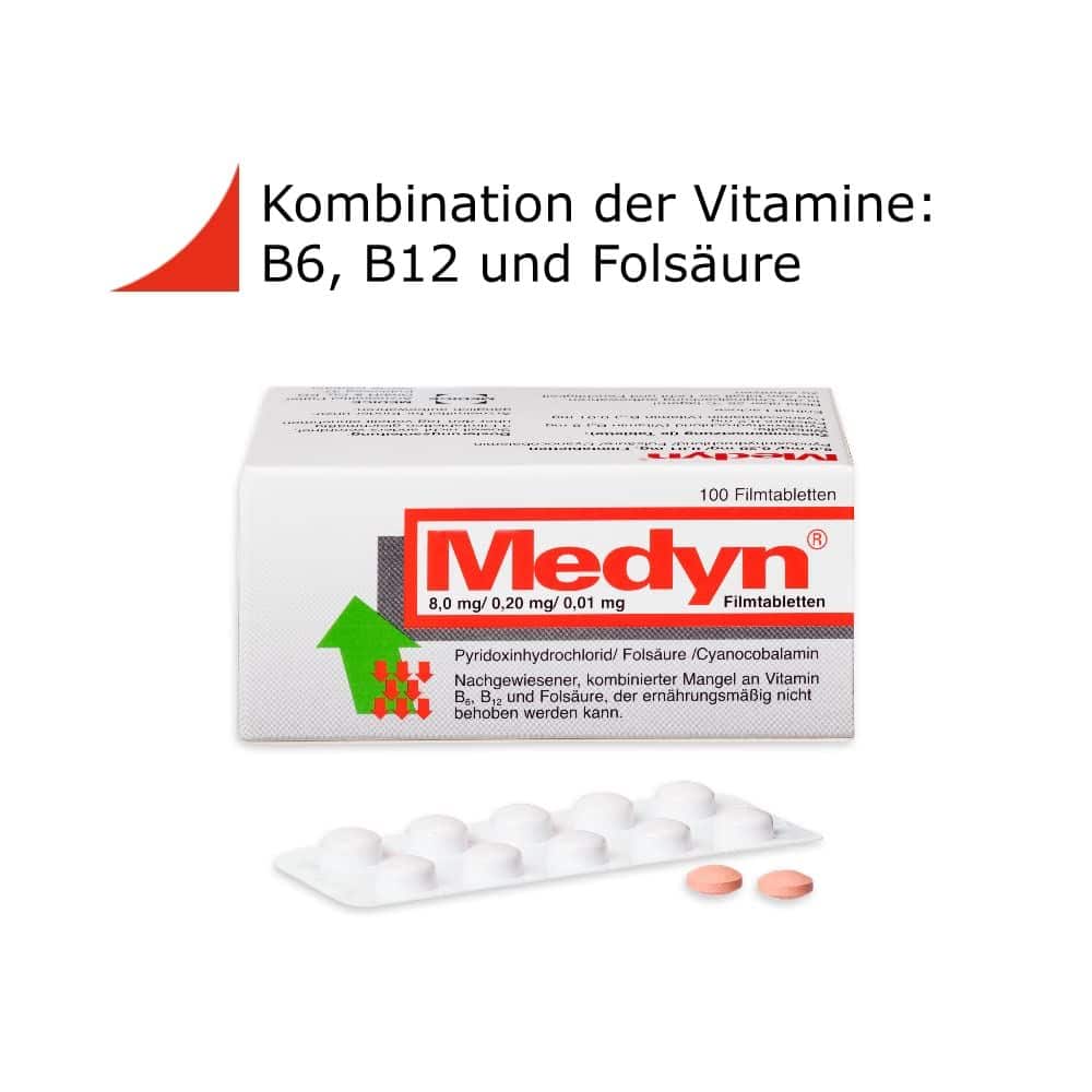 Medyn  100  bei Erschöpfung durch Vitamin-Mangel 100 St Filmtabletten