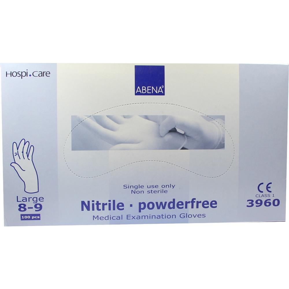 NITRIL Handschuhe ungepudert large 100 St Handschuhe