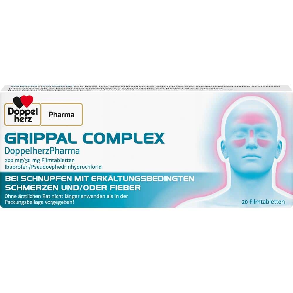 Doppelherz Pharma GRIPPAL COMPLEX 20 St Filmtabletten