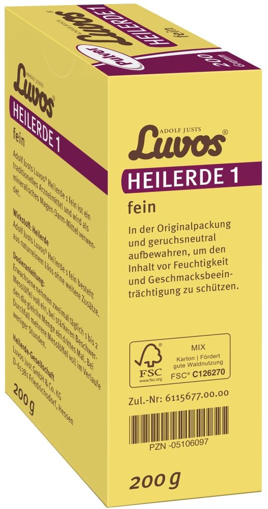 Luvos HEILERDE 1 fein 200 g Pulver