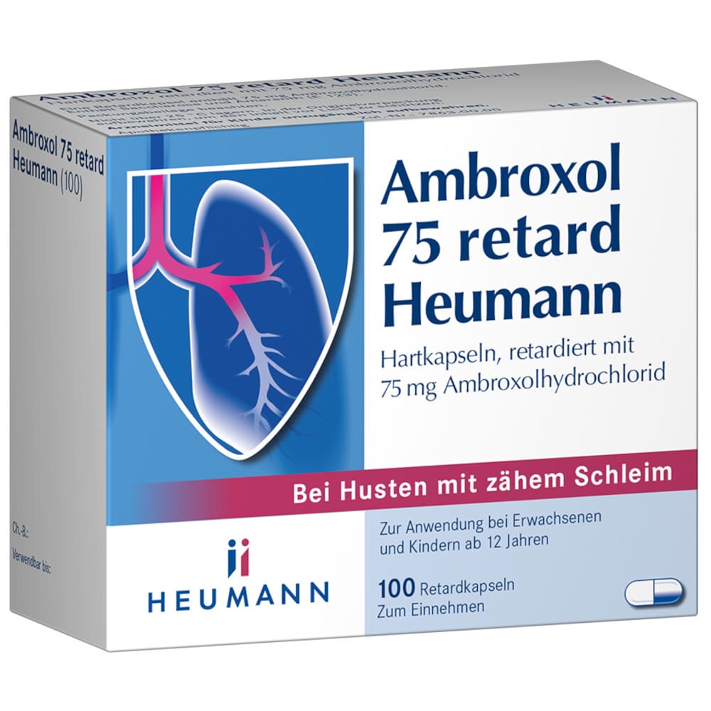 Ambroxol 75 retard Heumann 100 St Retard-Kapseln