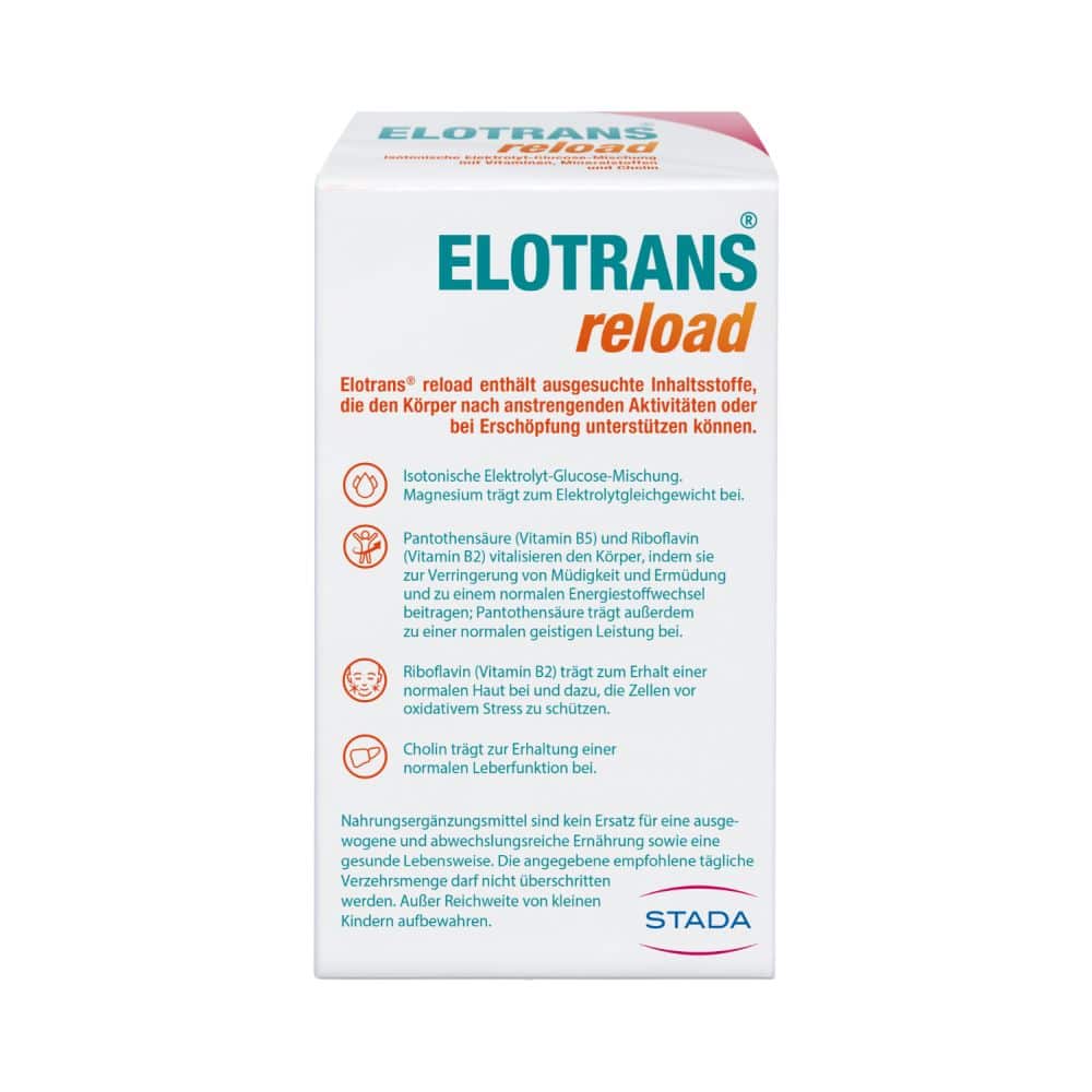 ELOTRANS reload 3er Set 3X15X7.57 g Beutel