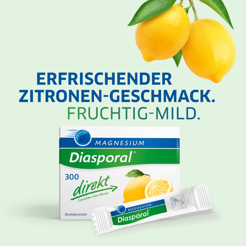 MAGNESIUM Diasporal 300 direkt Granulat 20 St Granulat
