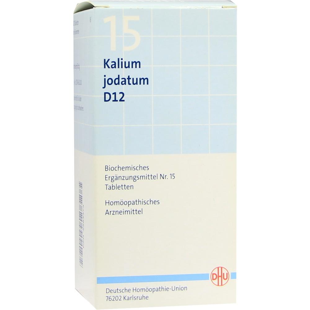DHU Schüssler-Salz Nr. 15 Kalium jodatum D 12 Tabletten 420 St Tabletten